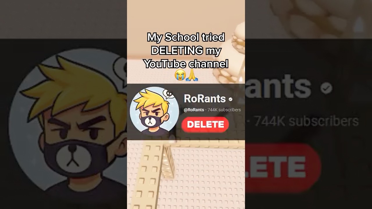 Моя школа пыталась удалить мой канал 😭🙏 #roblox #robloxrant #rblx #relatable #rorants