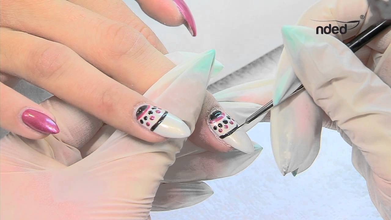 Traumfänger Nailart mit UV Gel Nagellack | nded.de