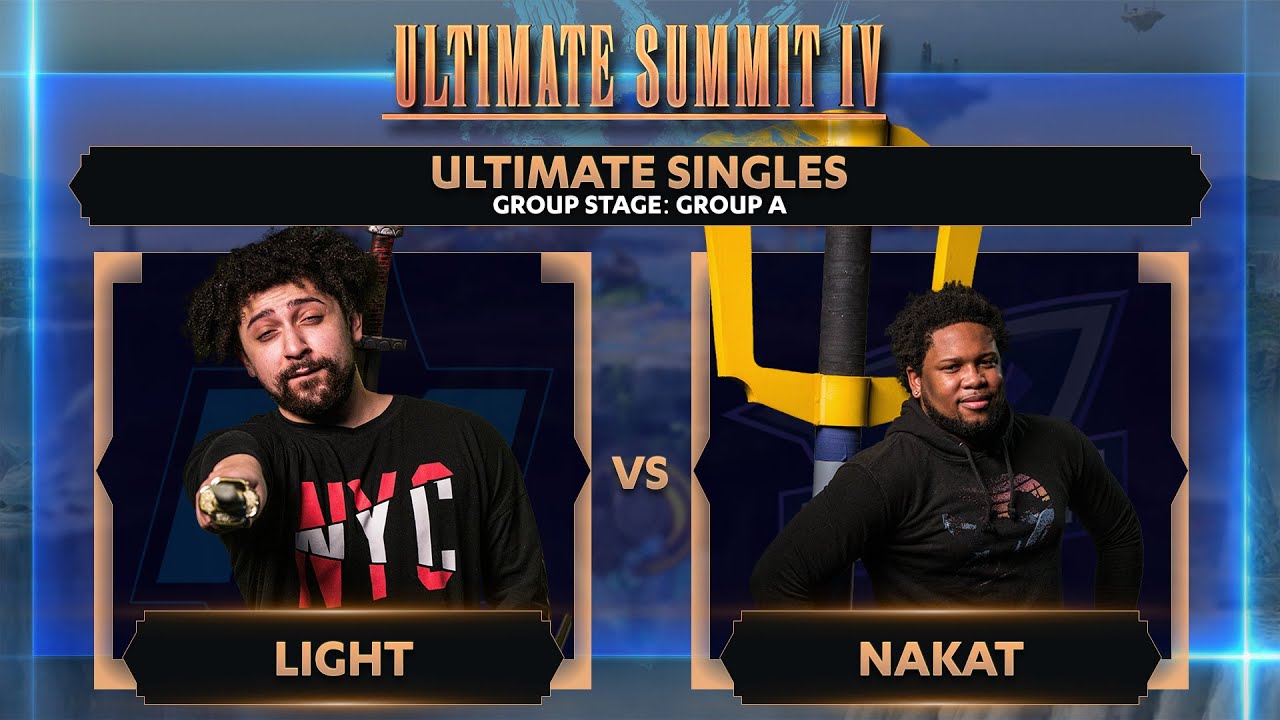 Light vs NAKAT - Ultimate Singles: Group A - Ultimate Summit 4 | Fox vs Pichu
