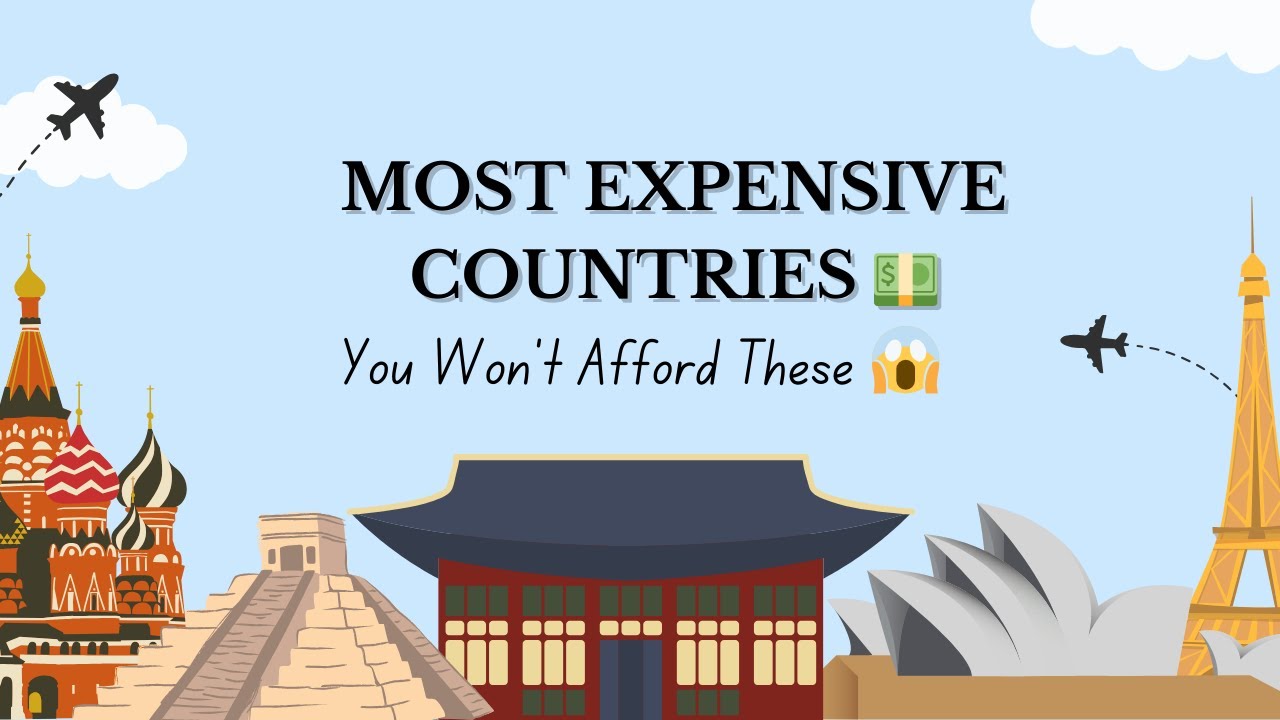 Top 10 Most Expensive Countries to Live In 💵 | Cost of Living Worldwide