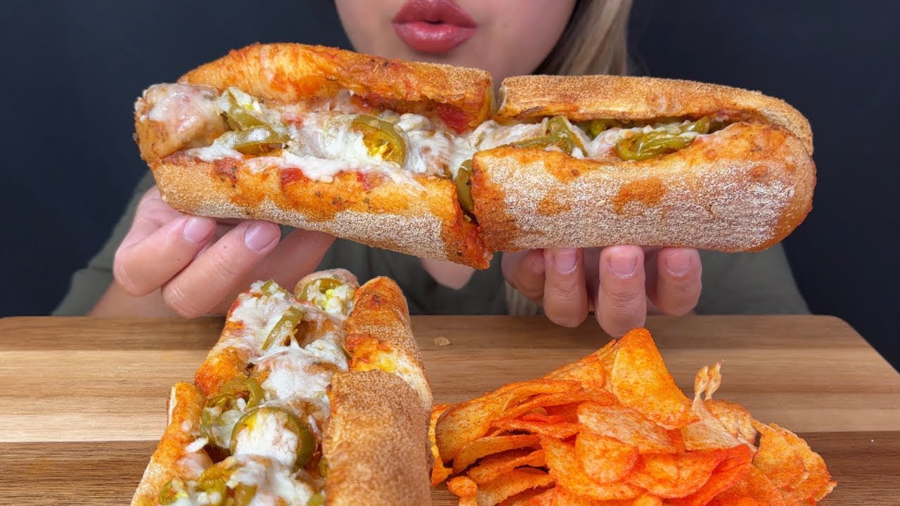 Wawa’s Cheesy Meatball Sub ASMR | Mukbang