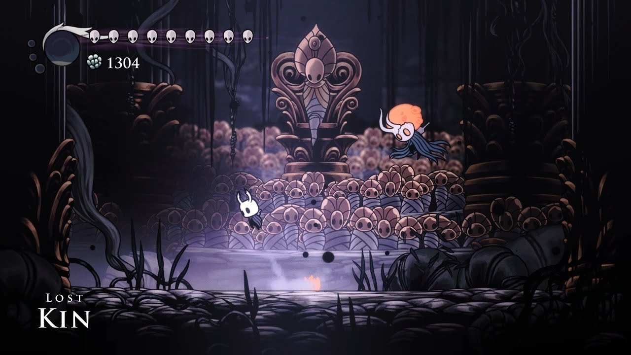 Lost Kin Boss Fight [Radiant difficulty] - Hollow Knight Godmaster DLC