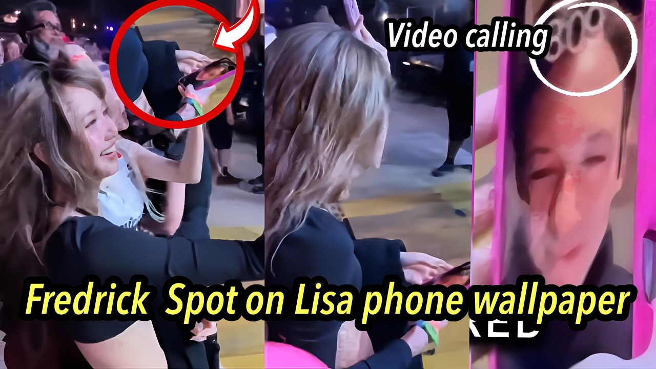 Lisa Spotted on VIDEO CALL with FEDRICK ARNAULT at Jennie Coachella Performance