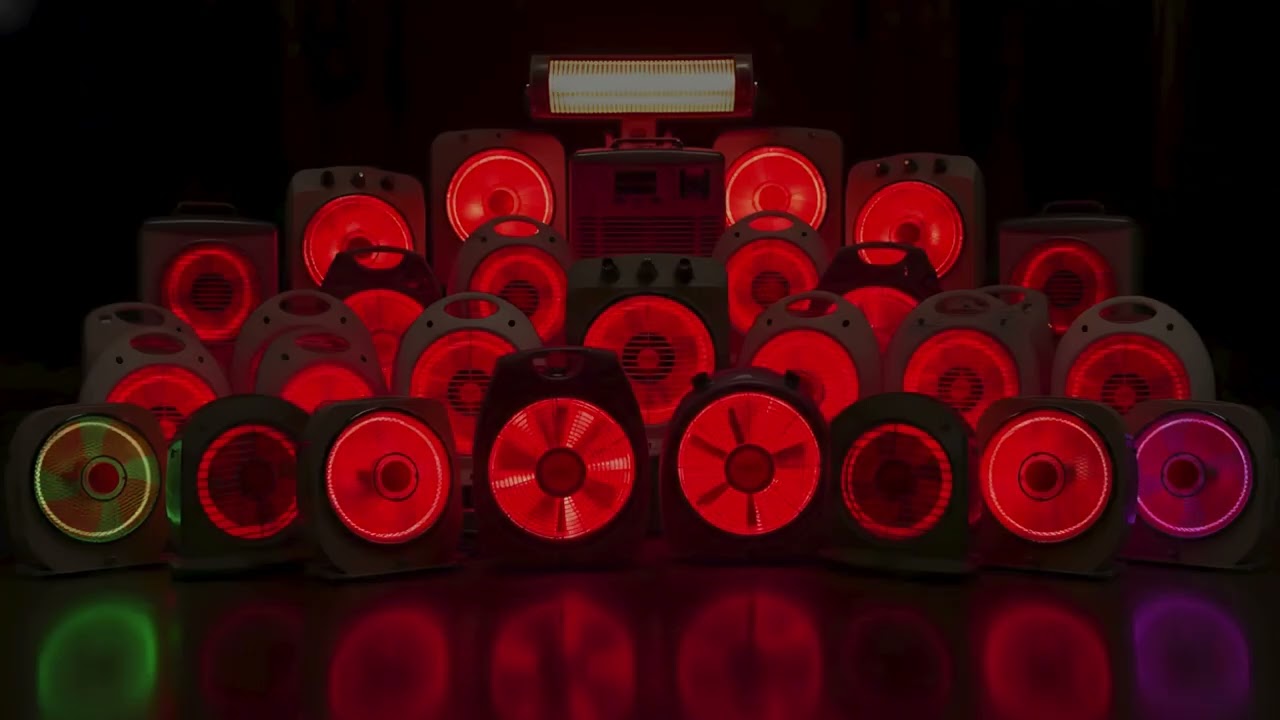 28 INTENSE Fan Heater Sounds and Heavy Metal Fan Noise for Instant Sleep | 528 Hz Stress Relief