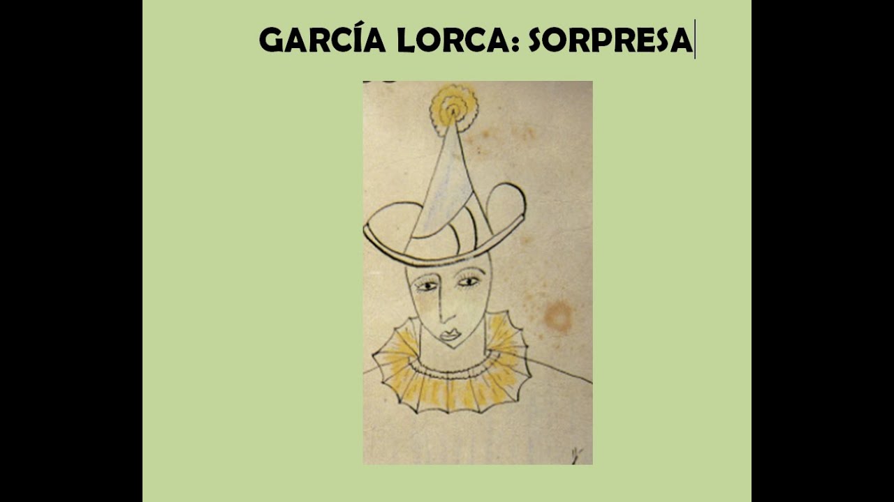 GARCÍA LORCA.  1. POEMA DEL CANTE JONDO.  SORPRESA