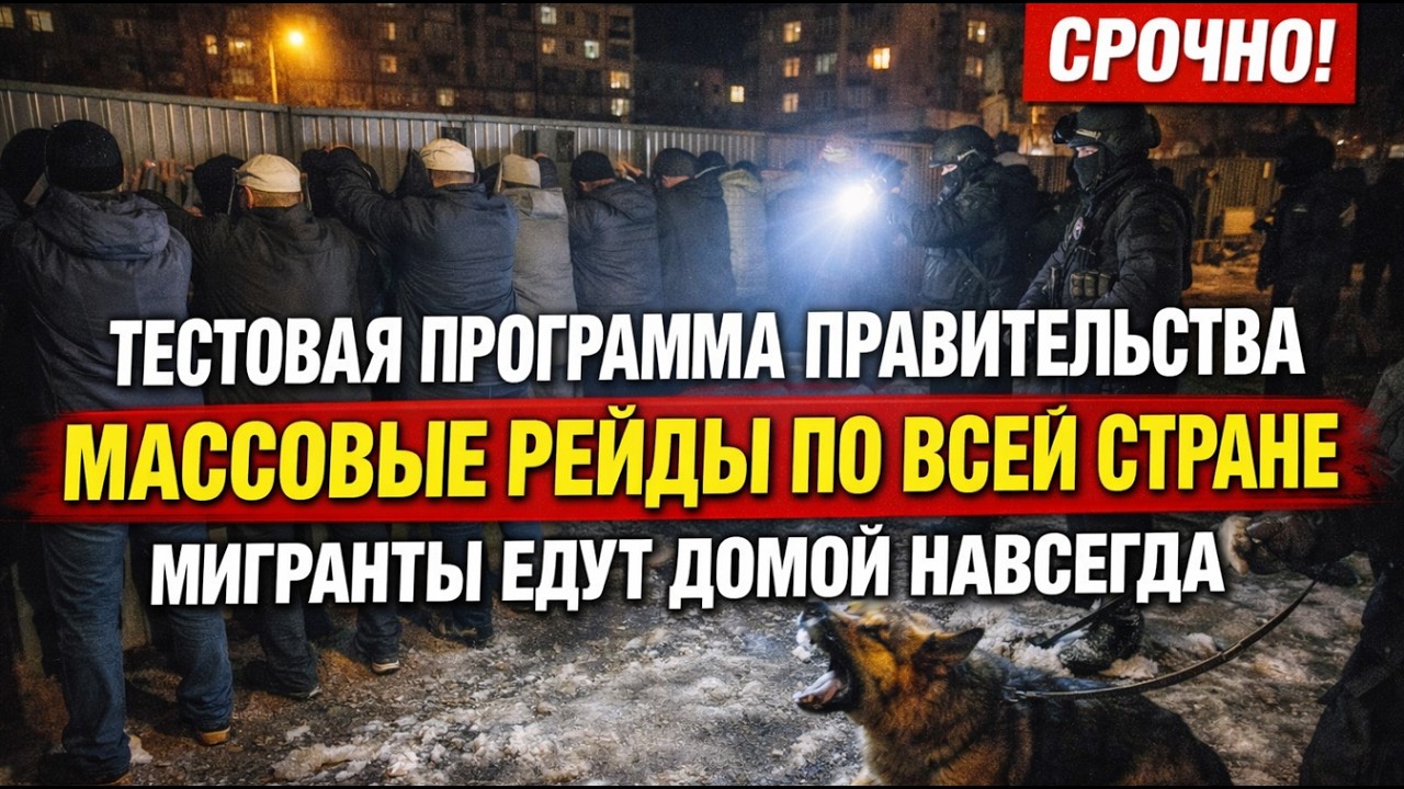 ТОТАЛЬНЫЕ ПРОВЕРКИ В ГОРОДАХ РОССИИ! ТЦ, РЫНКИ И СТРОЙКИ И ЗАПРЕТЫ НА ВЪЕЗД — НОВАЯ ПРОГРАМА
