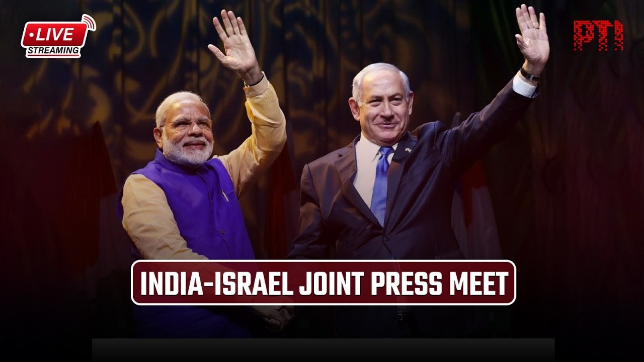 LIVE: PM Narendra Modi and Israeli PM Benjamin Netanyahu attend joint press meet in Israel