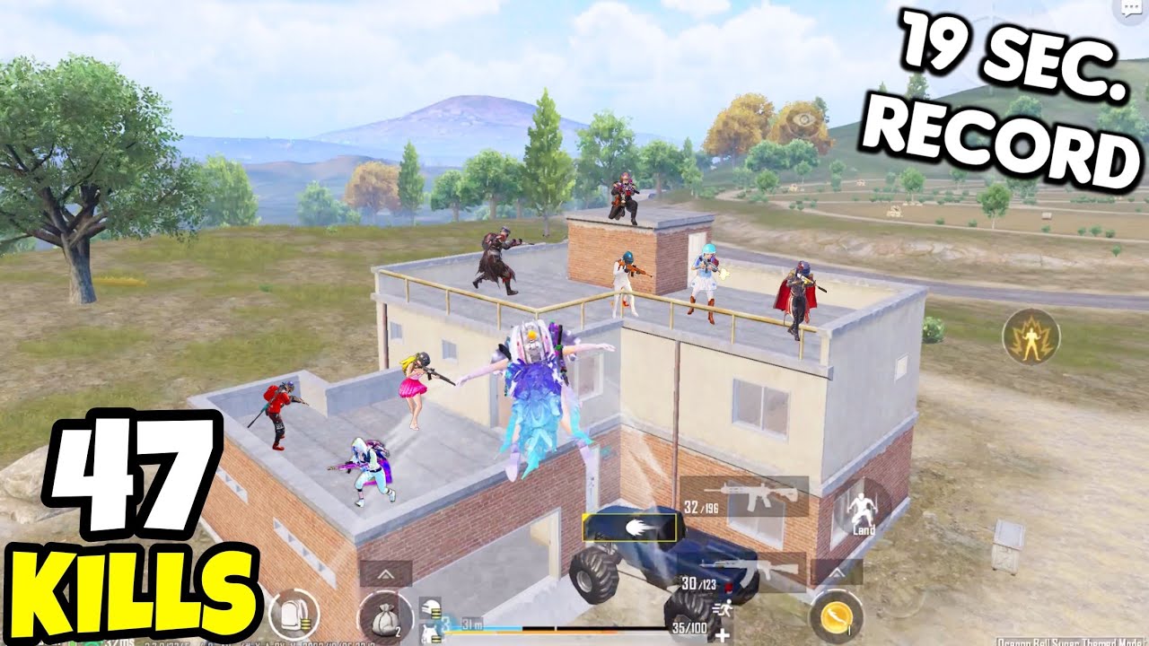 My Fastest 19 Seconds Record in BGMI • (47 KILLS) • BGMI Gameplay