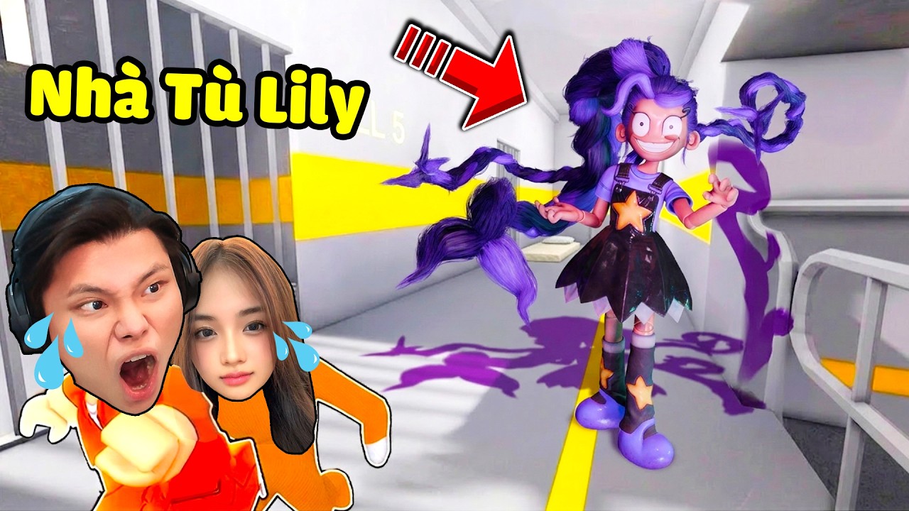 Trốn Thoát Khỏi Nhà Tù LILY LOVEBRAIDS Cùng Mochi & JayGray 💜😨 Roblox Poppy Playtime Chapter 5