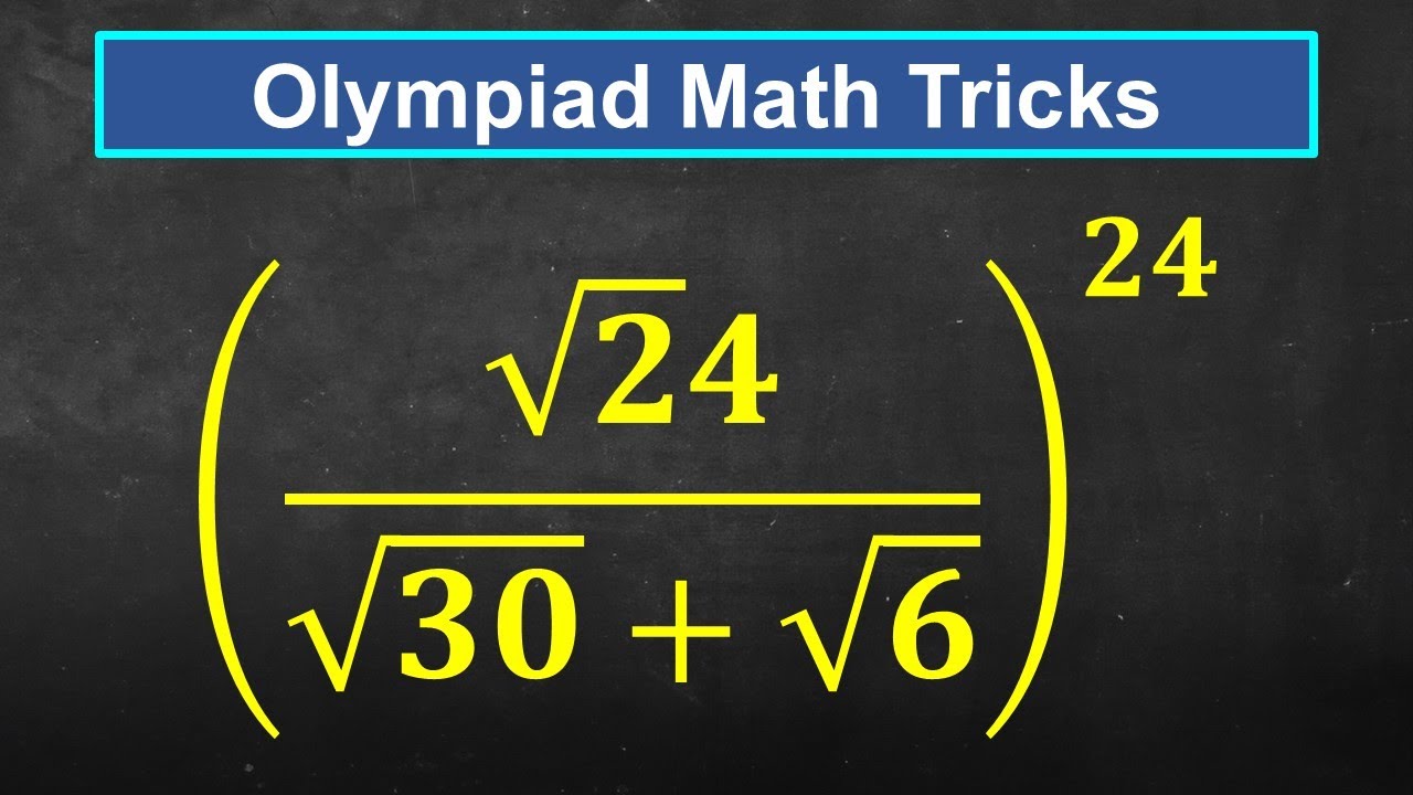 So Many People Have Tried And Failed | Olympiad Math Tricks