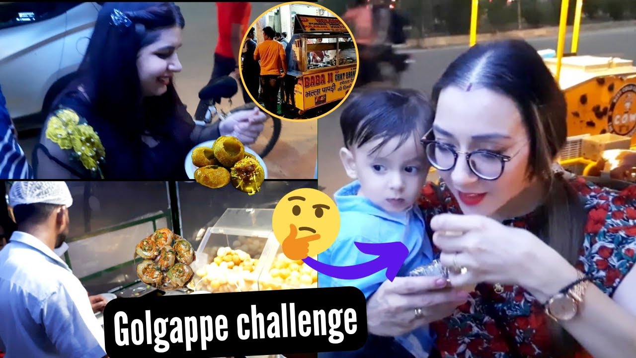 MY FOREIGNER WIFE TRYING PANI PURI (GOLGAPPA) THE FIRST TIME 😋 | LATINA EN INDIA | SUBTITULOS EN ESP