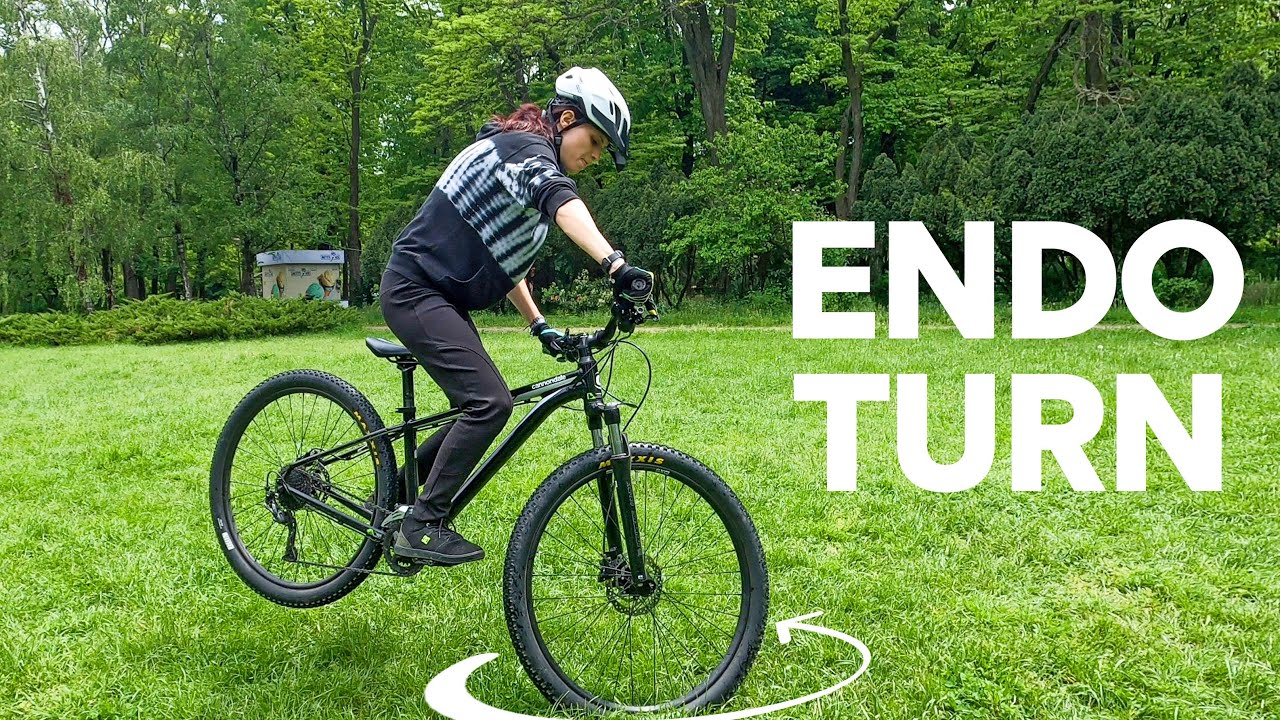 Learning how to ENDO TURN on MTB - Learn with me