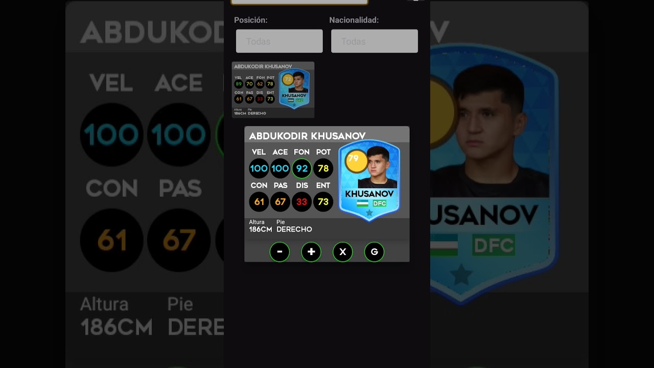 ABDUKODIR KHUSANOV MAX DLS25 🤫 #dreamleaguesuccer #dls #shorts