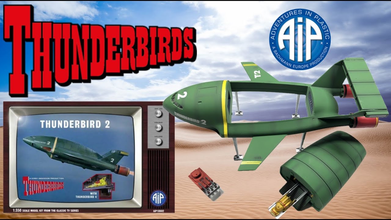 Thunderbird 2 & 4 - 1:350 Scale - Complete Build - Adventures In Plastic