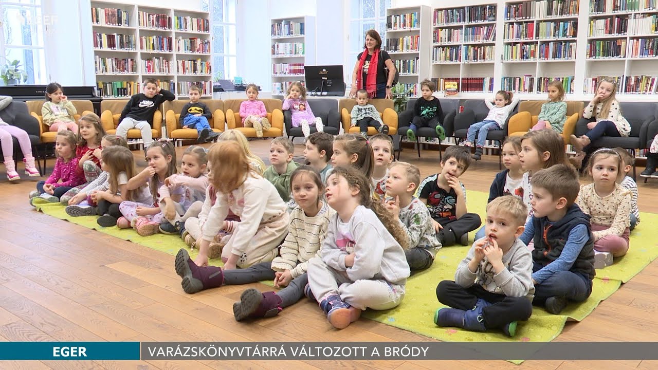 Varázskönyvtárrá változott a Bródy - 2026.02.02.