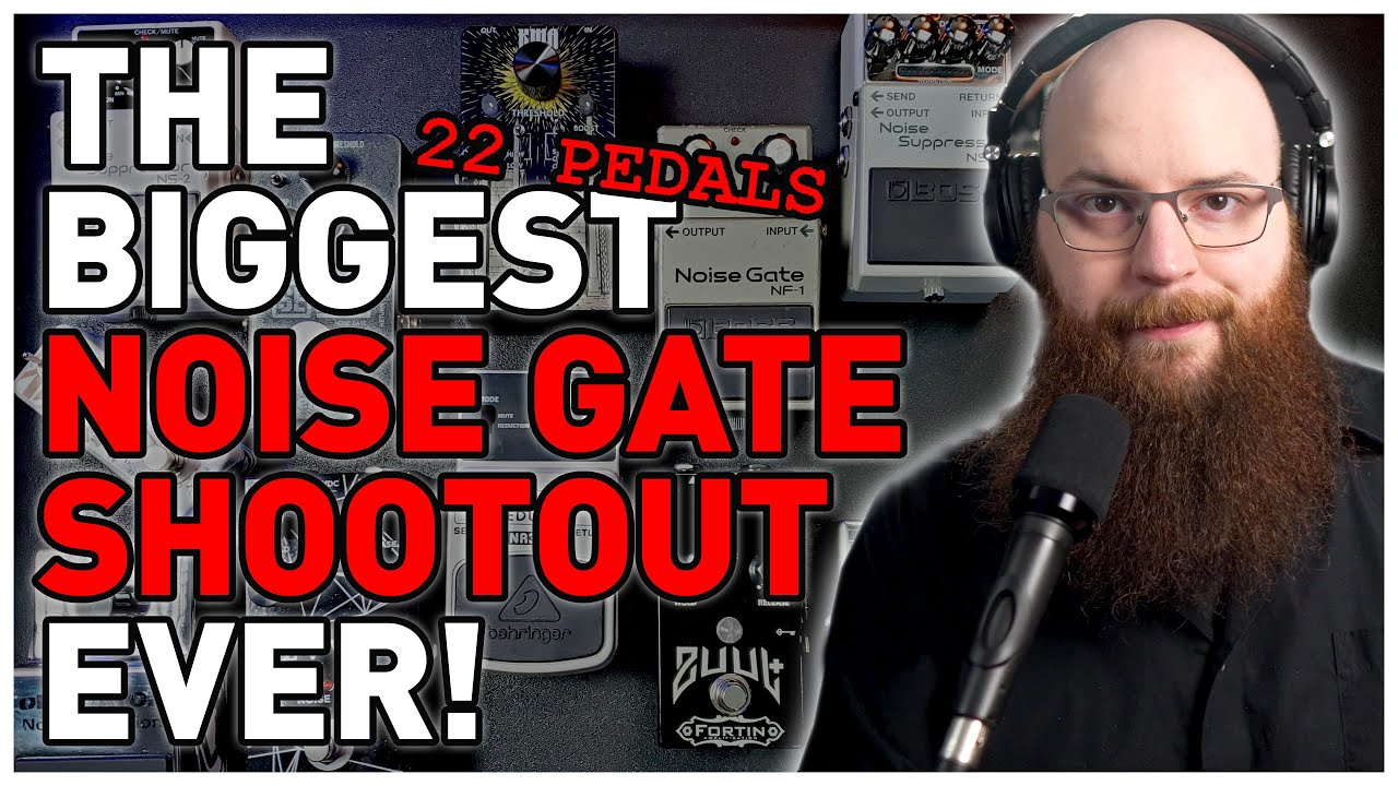 Testing 22 Noise Gate Pedals to Determine the Best!