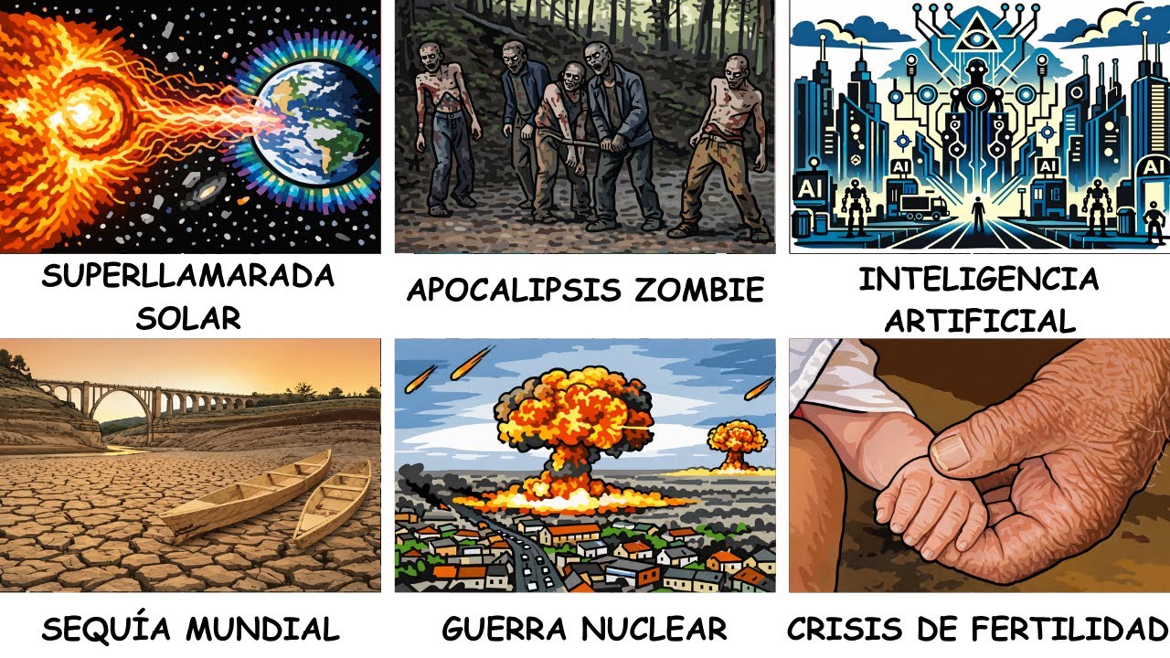 CÓMO MORIRÍAMOS en cada APOCALIPSIS explicado en 14 minutos (Estarías Preparado?)