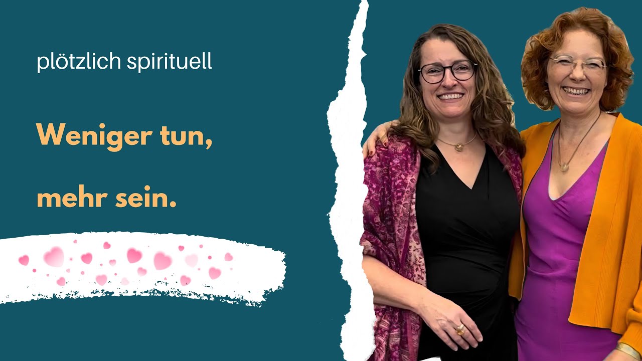 Weniger tun, mehr sein.