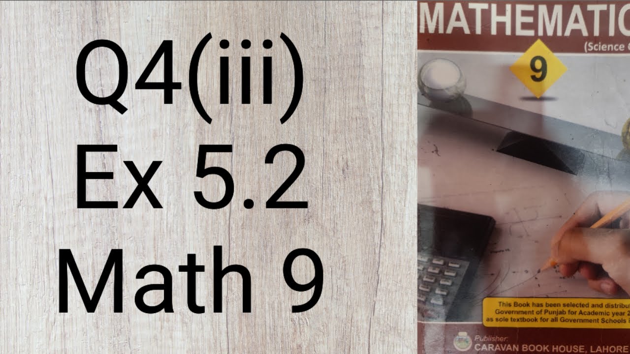 Class 9 Maths Chapter 5 || 9th Class Math Ex 5.2 || Factorization || Q4(iii) || Ocean of Knowledge