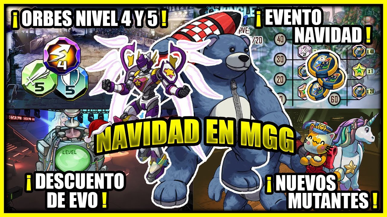 Todo lo que debes saber del Evento Navidad MGG 2020 - Mutants Genetic Gladiators