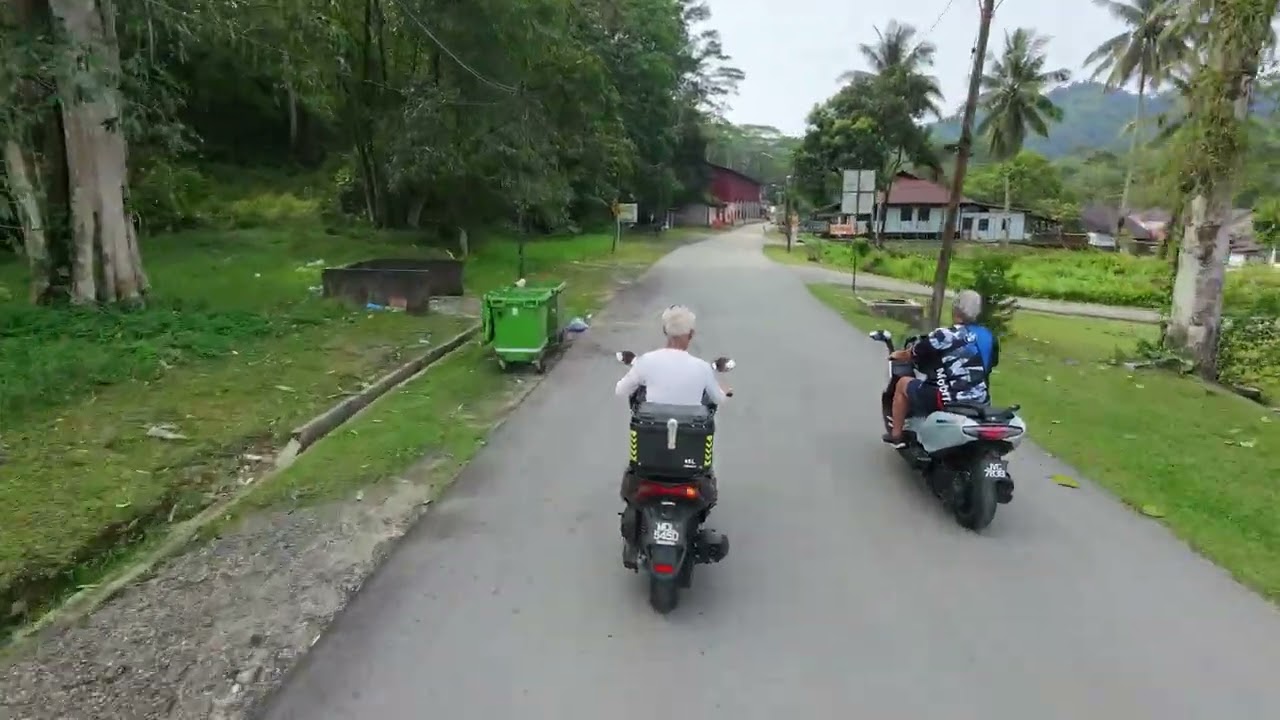 Bike ride at Sg Lembing 