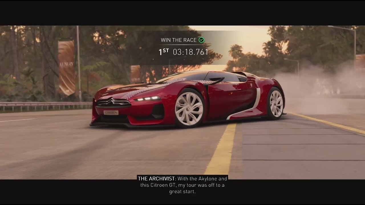 Back to playing motorfest The Luxury playlist 