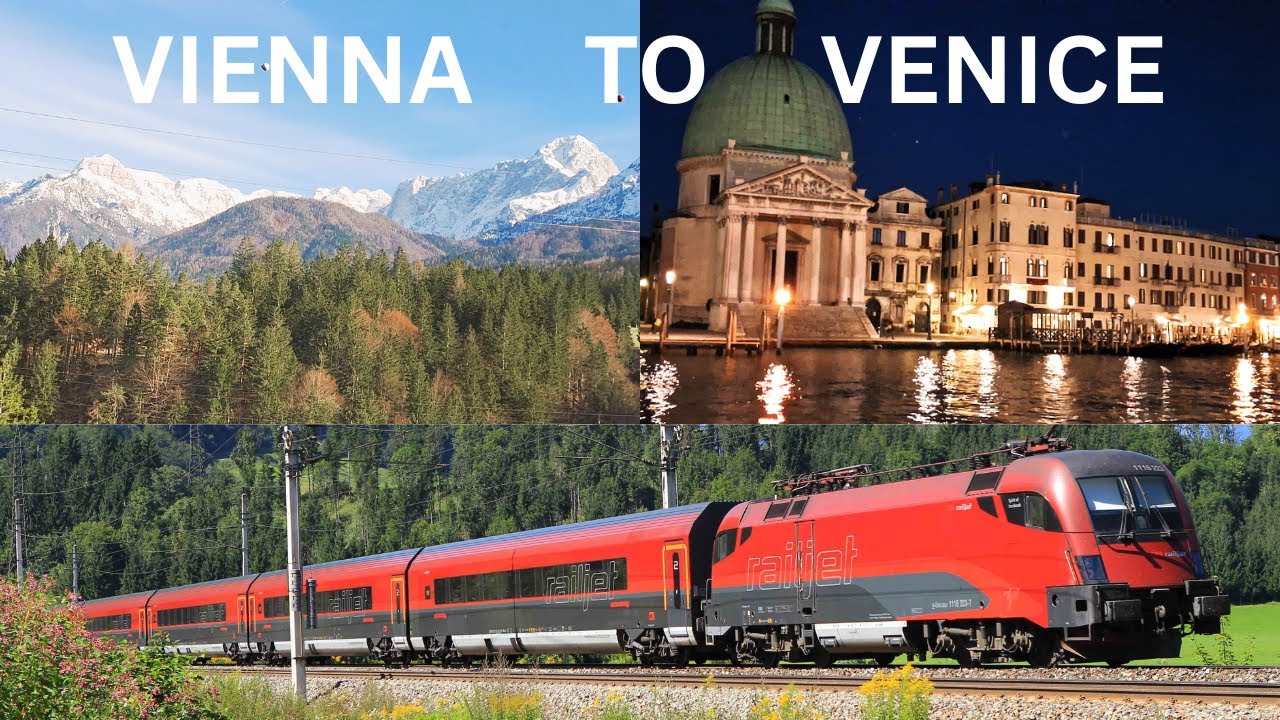 Vienna to Venice by Railjet Train