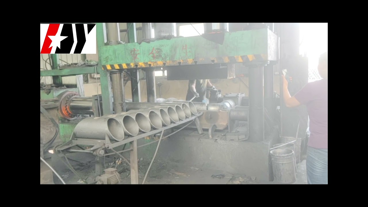 Automatic Hydraulic Elbow Pipe Fitting Cold Forming Making Machine