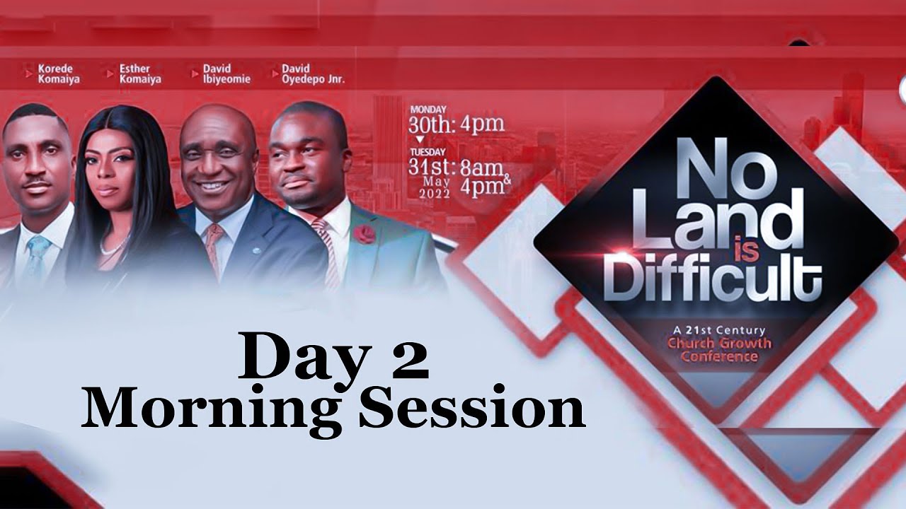 NO LAND IS DIFFICULT  - Korede Komaiya, David Ibiyeomie &: David Oyedepo Jnr