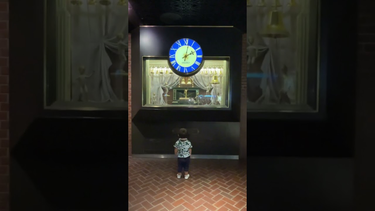 2024.7.3 Fukuoka福岡天神地下街からくり時計「ヨーロピアンドリーム」SEIKO