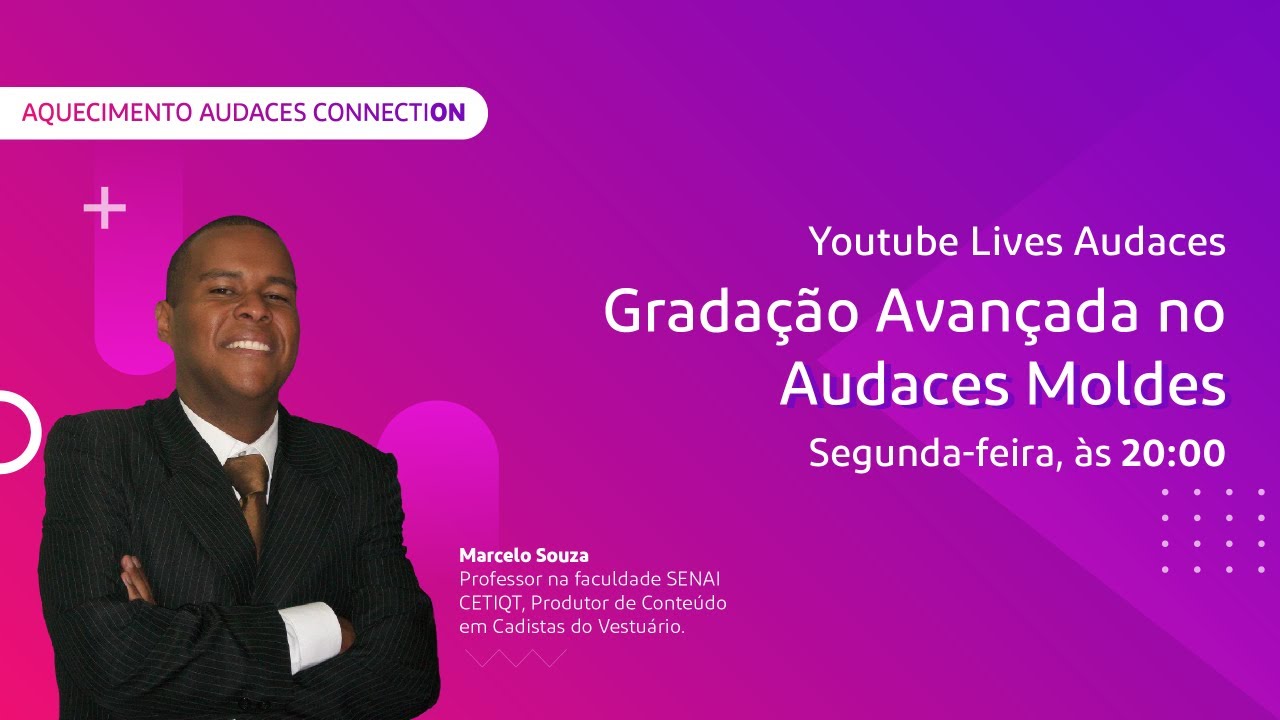 [LIVE] Gradação Avançada no Audaces Moldes com Marcelo Souza