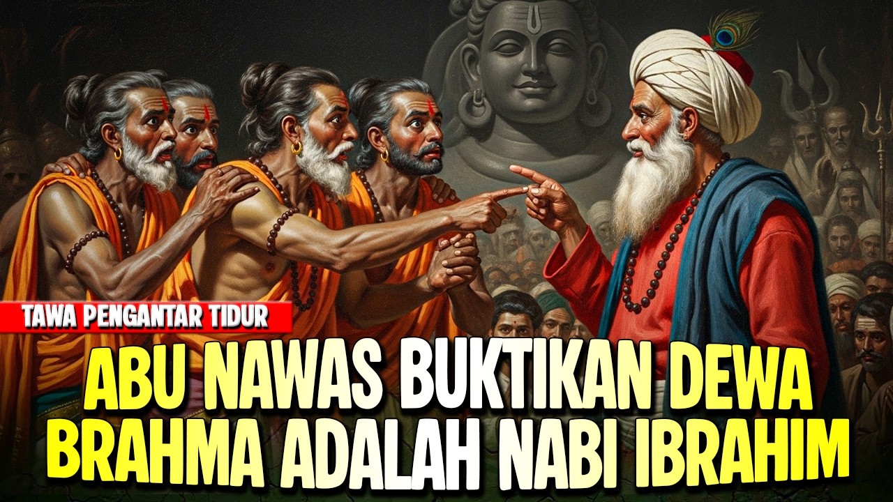 ABU NAWAS BUKTIKAN DEWA HINDU BRAHMA ADALAH NABI IBRAHIM - KISAH LUCU PENGANTAR TIDUR