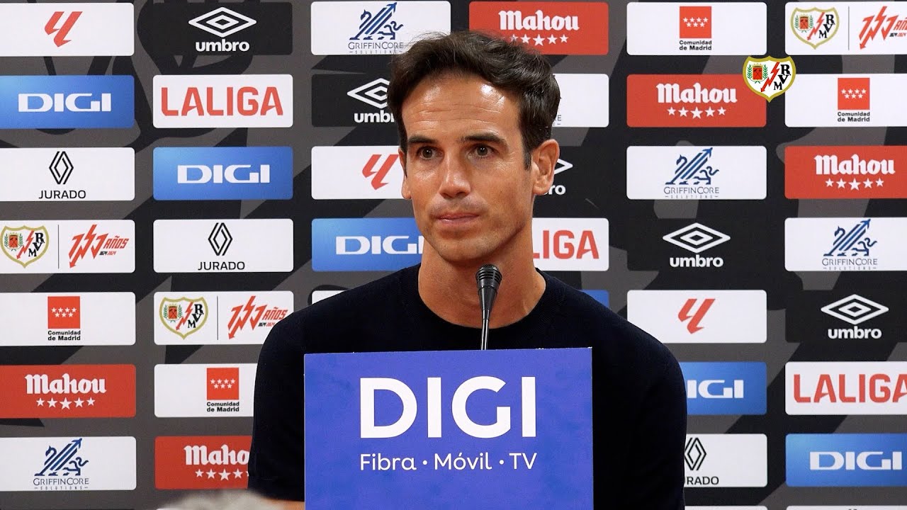 Íñigo Pérez tras lograr la clasificación para la fase de liga de la Conference League