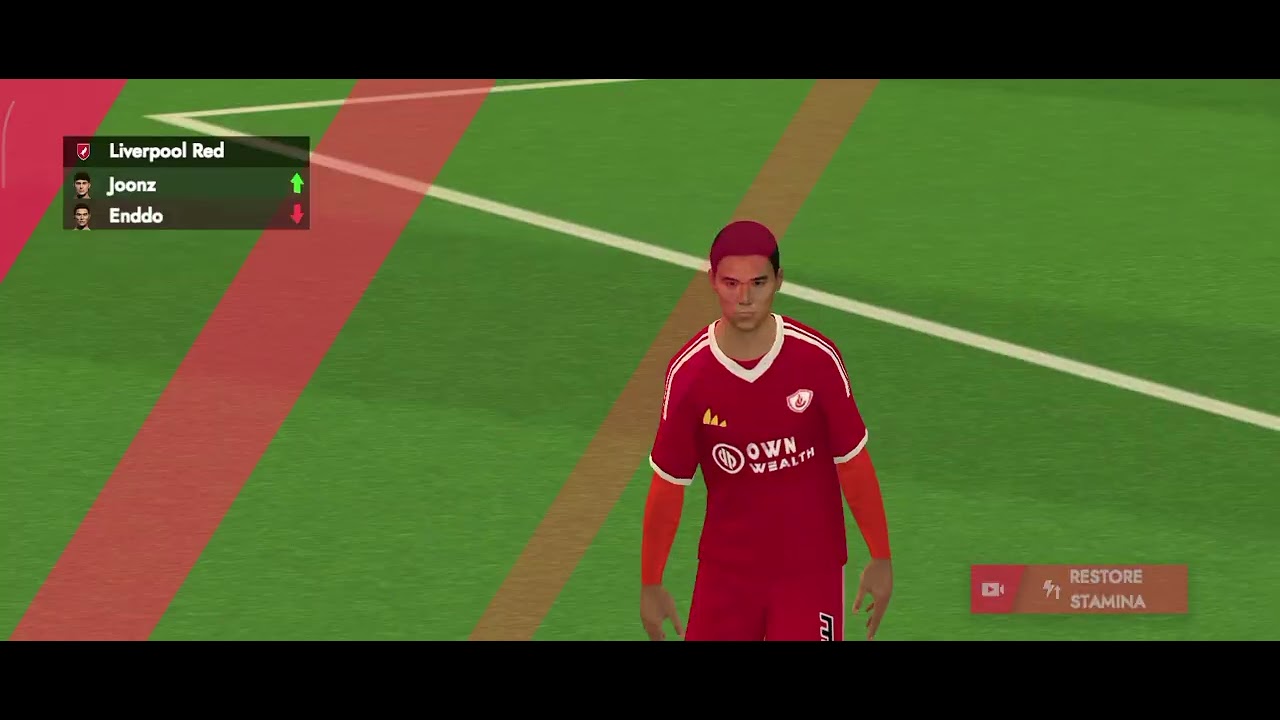 Manchester city vs Liverpool red.       English premier League final FC mobile 2026