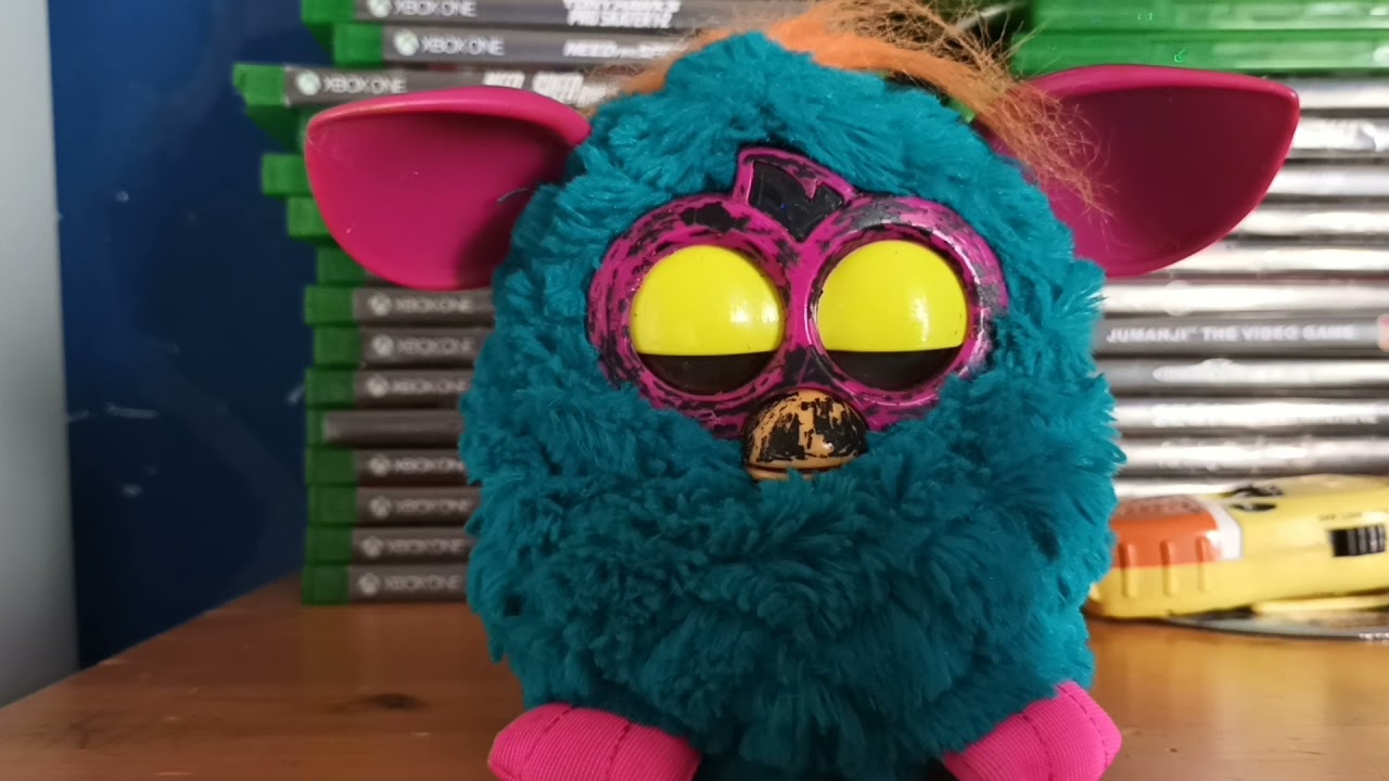bady furby has a bad glitch it scared me
