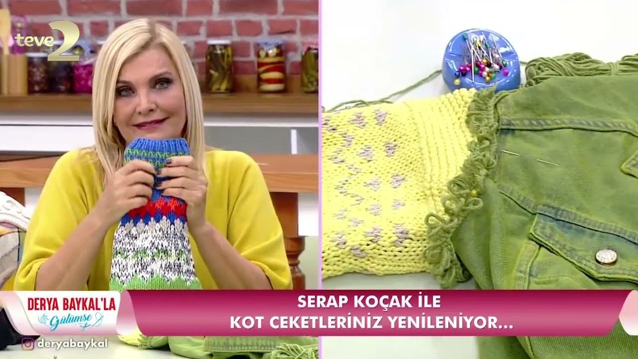 Derya Baykal'la Gülümse: Kot Ceketleriniz Yenileniyor.