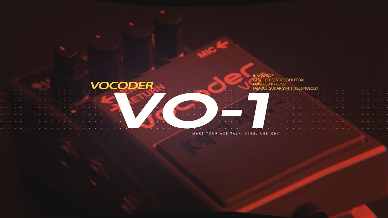 BOSS VO-1 Vocoder Demo with Austin Sandick