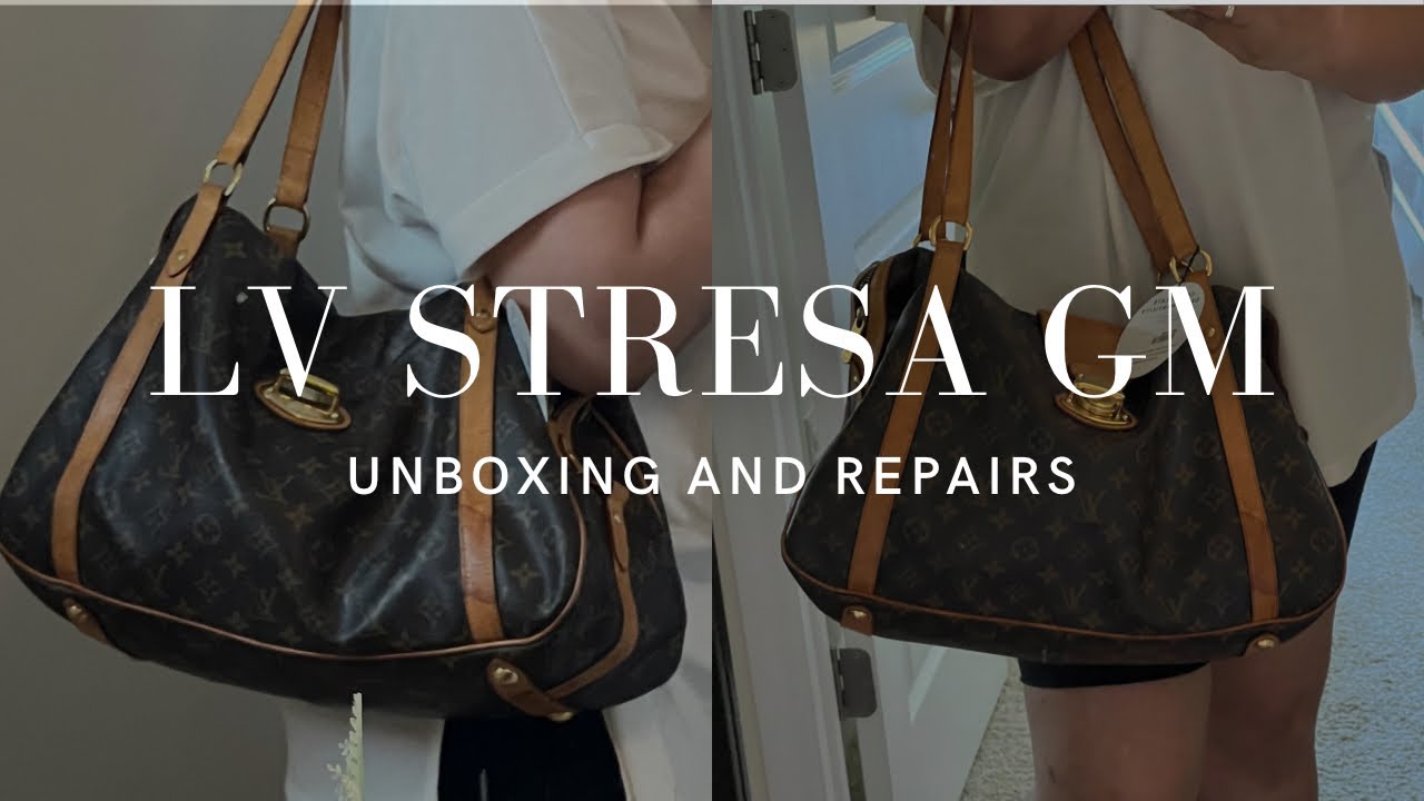 Louis Vuitton Stresa GM | Unboxing | What Fits | Repairs | #lv #fashionphile #louisvuitton