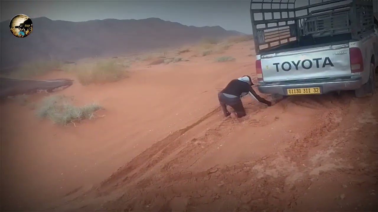 احدى التحديات في الجولات  السياحية باربوات ولاية البيض