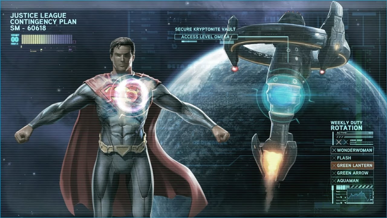 Injustice Gods Among Us (1440p60 | PS4) Classic Battle | New 52 Superman