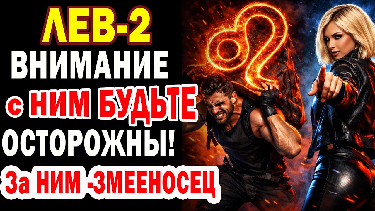 ЛЕВ 2 ПРОЦВЕТАЕТ! Не вздумай связываться с ним!13-й знак Змееносец дал СУПЕР качества