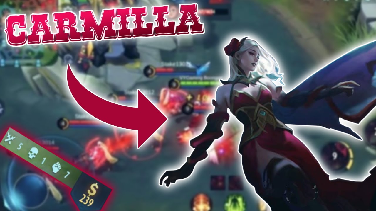 *CARMILLA* Nowy bohater w Mobile Legends Bang Bang