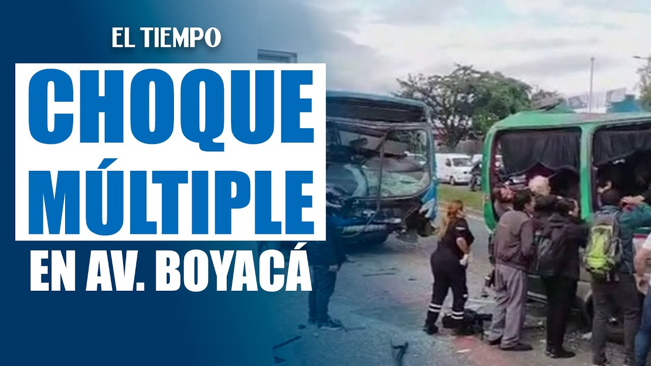 Grave #accidente en la avenida Boyacá con Primero de Mayo deja varios heridos | El Tiempo