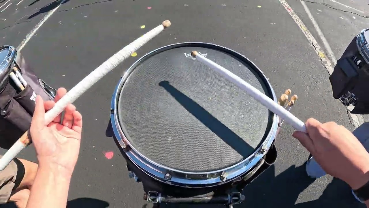 Vista Ridge High School 2025 Snare Cam - Evan Wernersbach