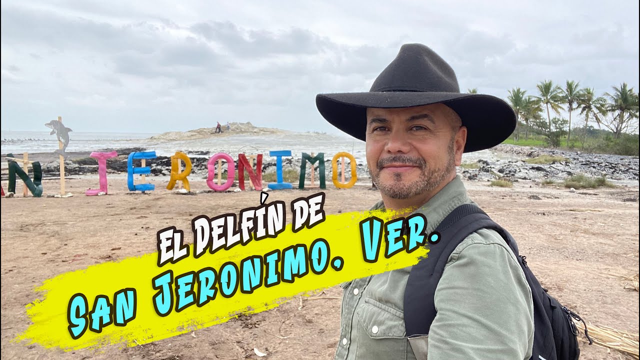 El Delfin de San Jeronimo, Tamalin, Veracruz. en la laguna de Tamiahua.