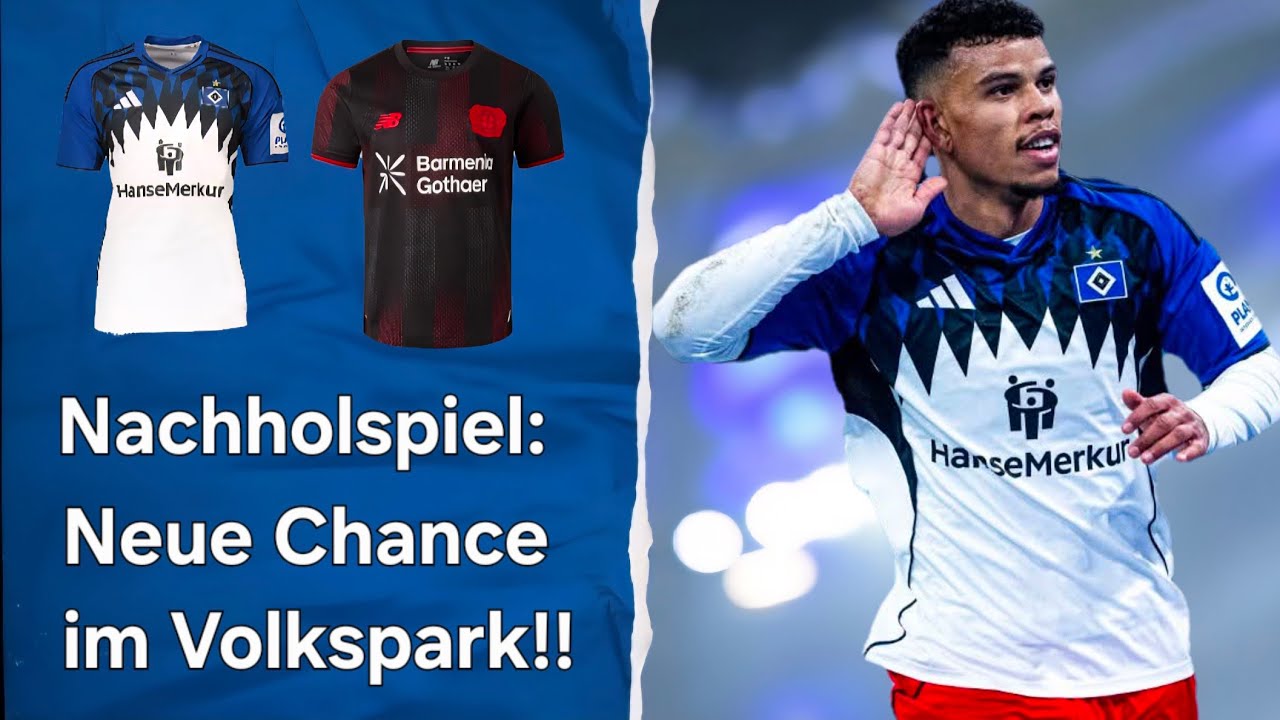 HSV 🟦⬜️⬛️ gegen Leverkusen 