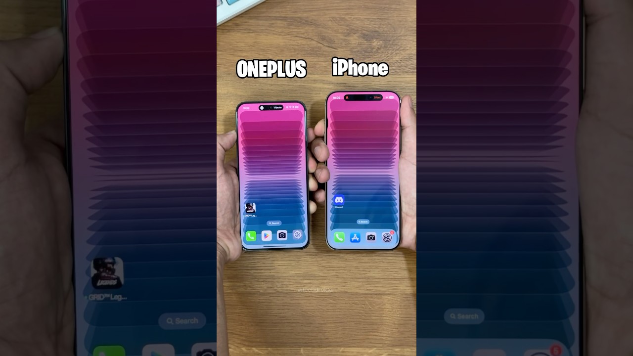 ONEPLUS vs iPhone - Divided by Competition, United by Purpose 🥹