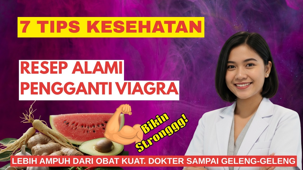 7 Tips Kesehatan Alami Pengganti Viagra! Dokter Sampai Kaget