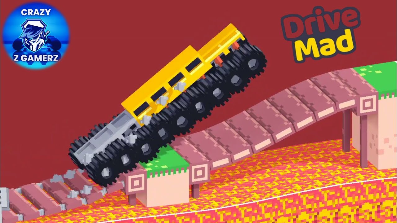 Drive Mad All Level Gameplay Walkthrough | Fancade Game ( E.PN 131 )