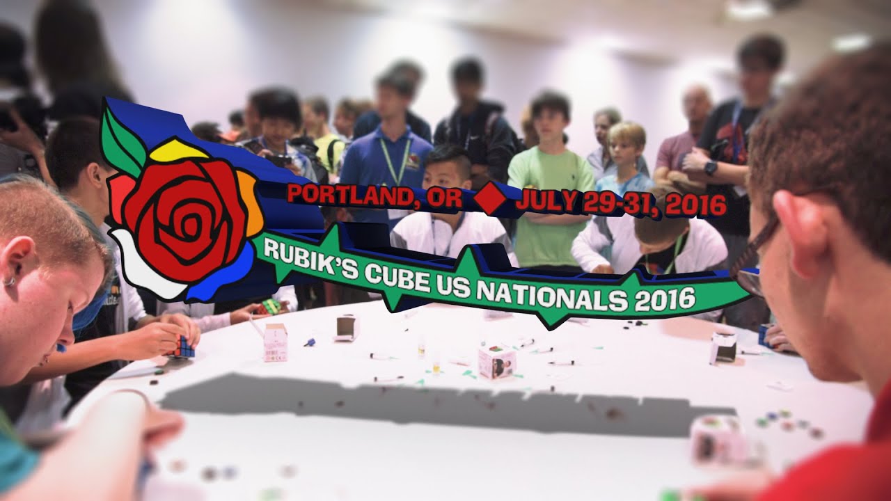 Rubik's Cube US Nationals 2016 Competition